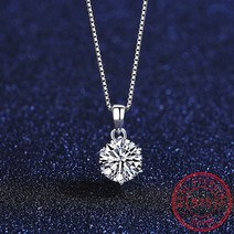 여성 모이사나이트 랩다이아 레이어드 사각 데일리 엑설런트컷팅 목걸이 100 진짜 moissanite 1ct 2ct 3ct vvs lab 다이아몬드 펜던트 남성 선물 스털링 실버