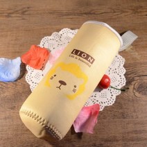스타벅스 텀블러백 텀블러 보틀 물병 케이스 커버 파우치, 옐로우 라이온 7x18cm