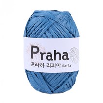 마마니트 프라하실 라피아 Raffia 100%, 24 블루