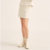 로엠 [NC 신구로점] 로엠 아이보리 트위드스커트 RMWHB23RQ1