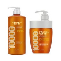 [KT알파쇼핑]엘라스틴 프로틴 클리닉 고양양 샴푸 1000ml + 트리트먼트 700ml, 샴푸+트리트먼트