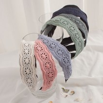 키메라제이 자수 펀칭 반다나 헤어밴드 7color