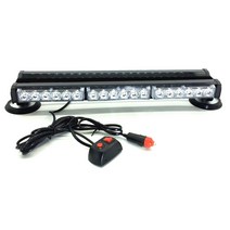 경광등 비상등12V 36LED 더블 로우 자동차 트럭 비상 스트로브 라이트 구조 차량 경찰 깜박이 경고등 신호, 06 Green