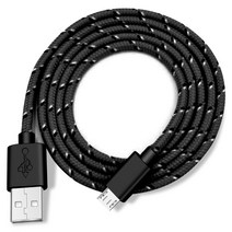 호환용 마그네틱 USBC 충전케이블 C타입 5핀 고속충전 케이블잭 Micro-USB 케이블 1m/2m/3m 데이터 동기화 USB 충전 케이블은 HTC 안드로이드폰 나일론 짜임 Mi, 6.Black For Micro 2M