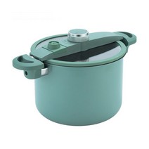 링크페어 논-스틱 압력솥 LFTG-WK22SC02, 그린, 6L