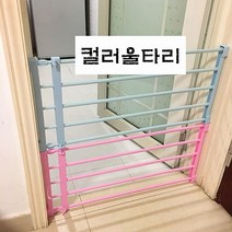 고양이방묘문 컬러 펫도어 출입문 낮은 안전문 강아지 용품, 핑크, 75~120cm, 36cm
