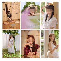 LE SSERAFIM 르세라핌 2023 사쿠라 채원 윤진 카즈하 은채 스티커형 로모 포토 카드 2매 굿즈 옵션 택1