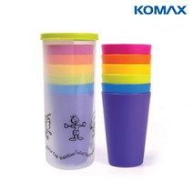 코멕스 KOMAX 국산 파티컵 대 6개입 / 컵타컵 연주용 음악교구 캠핑컵 플라스틱컵