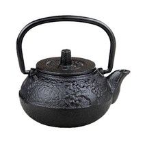 티팟 티포트 홍차 다관 티메이커 차우리기 유리 내열 주전자미니 일본식 주철 차 tetsubin small teapot tea pot 50ml, 블랙 c