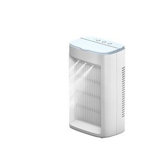 작은방에어컨 이동식에어컨 이동형 캠핑 캠핑용 소형 미니 에어컨 2022 신제품 USB 다기능 에어 쿨러 미니, 01 WHITE