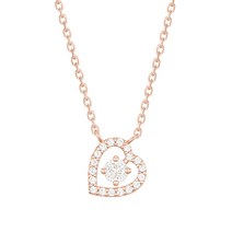 [제이에스티나] WHITEMOND HEART 목걸이 (JJLJNQ3BF340SR420)