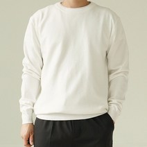 슬링한옷장 남자 워셔블 라운드 긴팔 니트