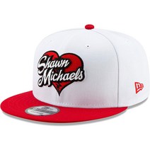 뉴에라 WWE 9FIFTY 스냅백 숀마이클 화이트 레드