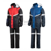 제비표우의 고급형 라이딩우비 레인슈트 MC-2000N 퀵서비스 오토바이전용