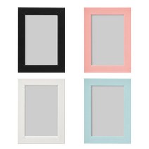 이케아 FISKBO 피스크보 액자 10x 15cm 사진 프레임 탁상 인테리어 그림, 블랙