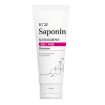 알지쓰리 사포닌 기능성샴푸 지성두피용, 100ml, 4개
