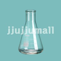 과학실 실험용 유리 삼각 플라스크 50ml 과학기자재 연구기자재 과학수업 실험교구 과학교구 연구수업, 1개, 삼각 플라스크300ml
