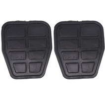 오르간페달 자동차 튜닝 페달 아우디 80 B1 B2 B3 90 폭스 쿠페 콰트로 고무 브레이크 클러치 풋 패드 커버 보호대 교체 액세서리, 2Pc