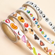 얼굴_만들기_눈코입_롤스티커_방과후_학습_미술준비물_DIY_준비물_어린이집_유치원, 컬러눈UFCST0142