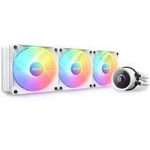 NZXT KRAKEN 360 RGB 수냉 CPU 쿨러 (화이트), 화이트