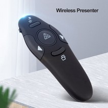 업소용빔프로젝터 미니프로젝터 가정용프로젝터 2.4G 무선 빨간색 발표자 포인터 펜 원격 제어 USB 수신기, 한개옵션0