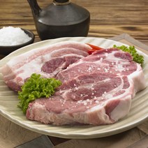 제주 흑돼지 목살 오겹살 스테미나 영양만점 깜장 돼지고기, 목살(650g) + 오겹살(650g)