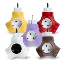 파워존 테트라포드 디자인 멀티탭 3구 오리지널, 단품, 색상:화이트