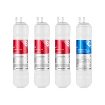 교체용 정수기필터 (세디먼트 3개+프리카본 1개), 05_나노필터_11인치_한방향_세디3개 프리1개_N