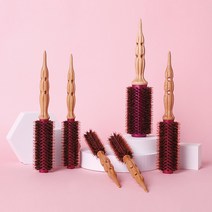 마카 깡포킹 핑크라인 0호~7호 열판 돈모 롤브러쉬 대왕롤빗, 2호, 1개