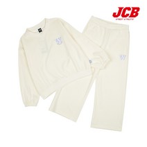 JCB 브이넥 크롭MTM+와이드팬츠 세트 (JBS8R544GSI)