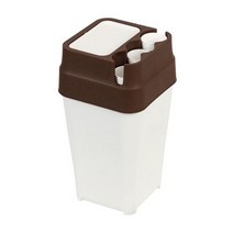 깔끔한 청소 카파맥스)종이컵휴지통(20ℓ_브라운) 정리 수납 위생 종이컵디스펜서 커피정리함