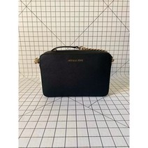 [해외]마이클코어스가방크로스백 NWT Michael Kors Jet Set Large Black Saffiano Leather MK Crossbody Bag