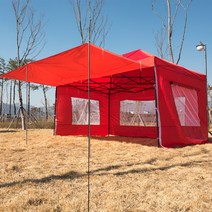 베이직3x4.5 캐노피천막 캠핑천막 감성천막 포장마차 야외천막 접이식천막, B일체풀 3X4.5 화이트