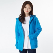 세븐퍼센트 남여공용 프리미엄 무지 3단쭈리 후드집업