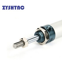 유압리프트 MAL 시리즈 미니 공압 실린더 16/20/25/32mm 보어 25-300mm 스트로크 복동 알루미늄 합금 에어, 08 200mm stroke_04 32mm Bore