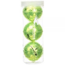 Chromax 메탈릭 M5 컬러 골프공 (3팩 튜브) 블루 3748570667, Green