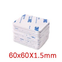 10-100Pcs 광장 강한 접착 테이프 양면 아크릴 폼 멀티 사이즈 접착제, [04] 100PCS, [02] black 30X30X1.5mm