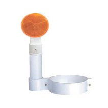 신도산업 델리네이터 100Ø 가드레일O형 백색단면, 1개