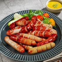 오늘한끼 국내산 한돈 프랑크 소시지 210g x 6개(1.2kg) 6가지맛 골라담기 / 국내산 순돈육 89% 수제소시지, 레드불고기맛210gx6팩, 6개