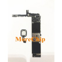아이폰 메인보드 X XS XSM 전기종 부품 iphone 6s plus ok 보드용 잠금 해제 마더보드 with 지문 터치 id free clean 로직 보드 100 good, 64GB 로즈 골드