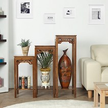 깊은 작업 책상보조 원목양념통 선반 얇은책장 플스