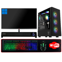 PC온스튜디오 게이밍 컴퓨터 풀세트 모니터포함 조립PC 롤 피파 오버워치2 발로란트 서든 로스트아크 배그 아이온 게임용 데스크탑, 05. HDD 1TB 추가, 풀세트 - FG18