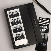 네컷 앨범 네컷사진 포토북, 모노 블랙