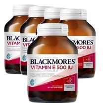 뉴질랜드 블랙모어스 Blackmores Vitamin E 비타민E 500IU 150캡슐, 5팩