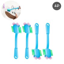 다용도 청소솔 4P 세탁솔 운동화 신발 세척솔 신발세탁솔 빨래솔, ◐본제품★⊙