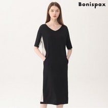 [보니스팍스(여성의류)] [보니스팍스]사이드배색롱원피스-MR75KO036