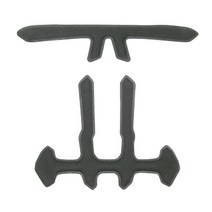 OGK KABUTO(오지케이카부트) 자전거 헬멧 보수 파트 에어로-R2 이너 패드 세트 블랙 전 사이즈 공통