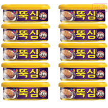 목우촌뚝심 120g 10개 100%국산돼지고기 통조림햄