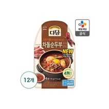 다담 차돌 순두부 찌개 양념 130g, 24개