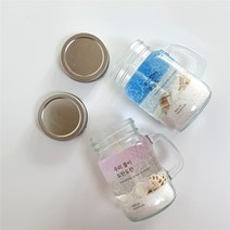 [달빛마녀캔들] 손잡이(2set) 바다 젤캔들 만들기키트, 클린코튼 그린, 클린코튼/그린